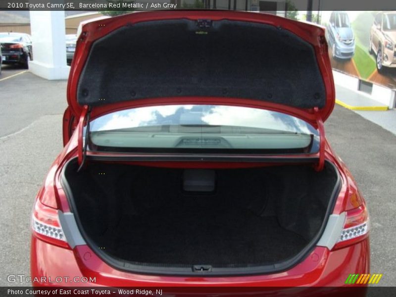 Barcelona Red Metallic / Ash Gray 2010 Toyota Camry SE