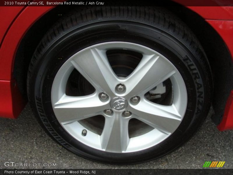 Barcelona Red Metallic / Ash Gray 2010 Toyota Camry SE