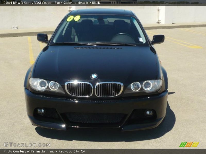 Black Sapphire Metallic / Black 2004 BMW 3 Series 330i Coupe