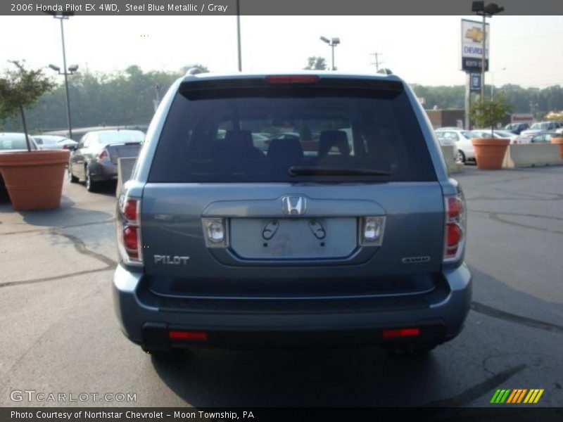 Steel Blue Metallic / Gray 2006 Honda Pilot EX 4WD