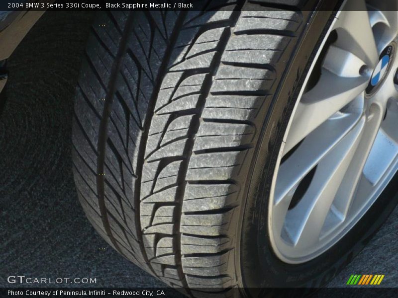 Black Sapphire Metallic / Black 2004 BMW 3 Series 330i Coupe