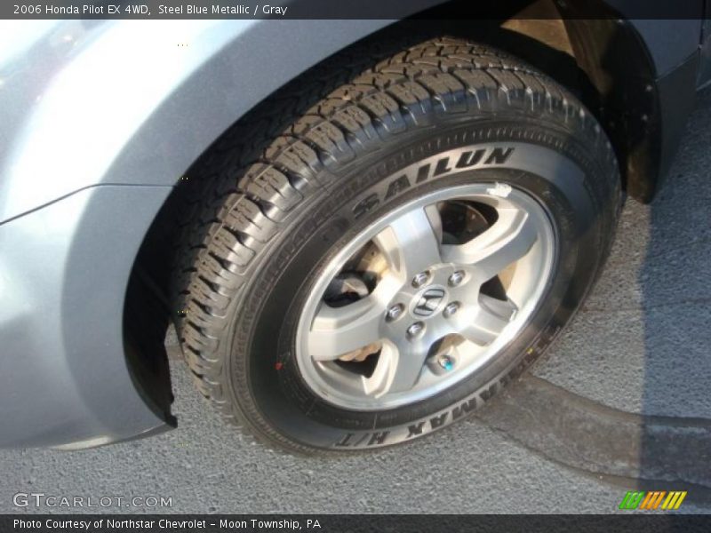 Steel Blue Metallic / Gray 2006 Honda Pilot EX 4WD