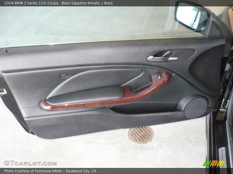 Black Sapphire Metallic / Black 2004 BMW 3 Series 330i Coupe