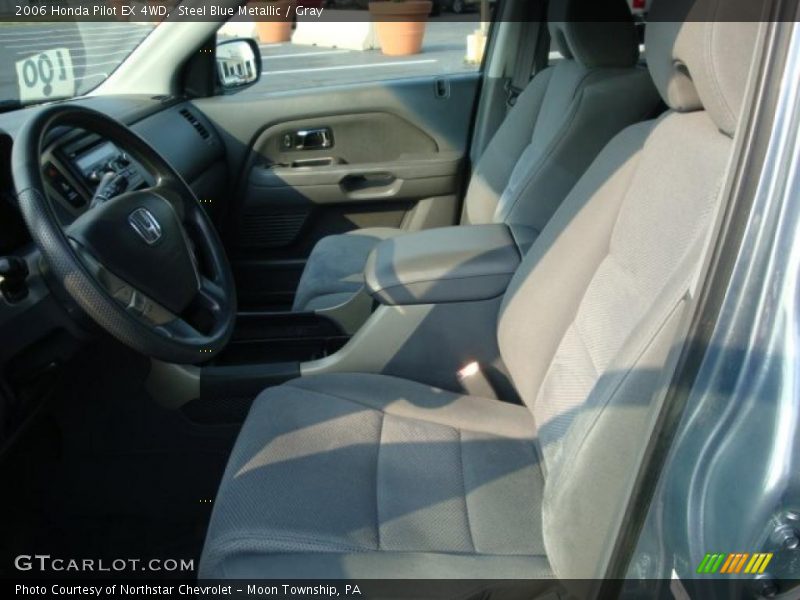 Steel Blue Metallic / Gray 2006 Honda Pilot EX 4WD