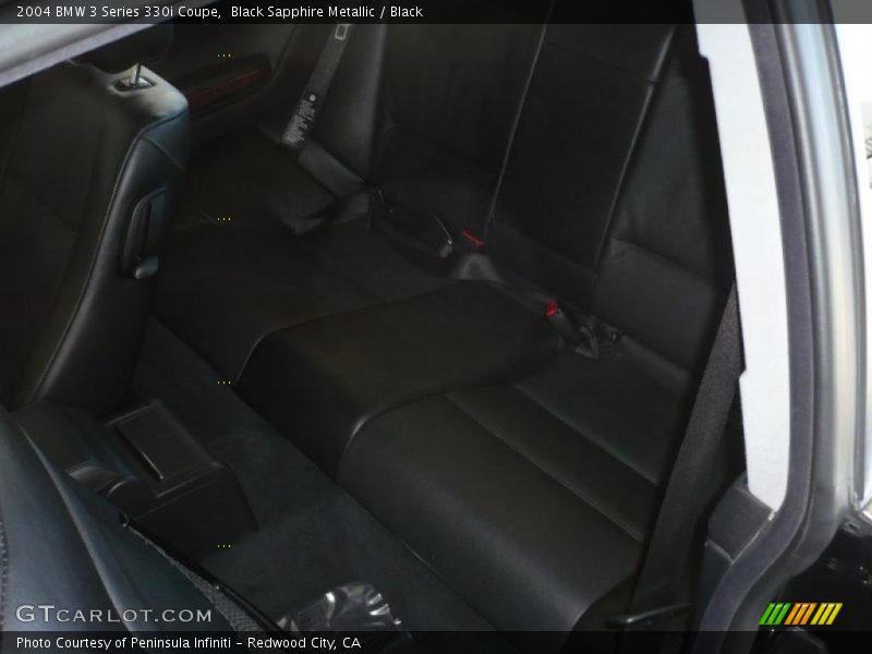 Black Sapphire Metallic / Black 2004 BMW 3 Series 330i Coupe