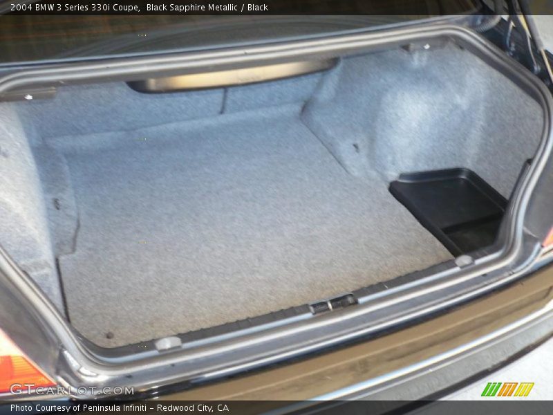 Black Sapphire Metallic / Black 2004 BMW 3 Series 330i Coupe