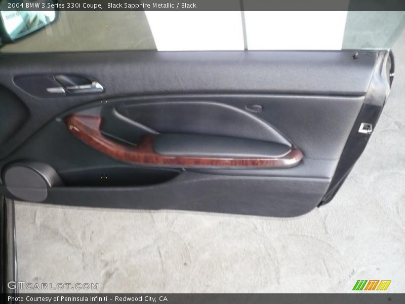 Black Sapphire Metallic / Black 2004 BMW 3 Series 330i Coupe