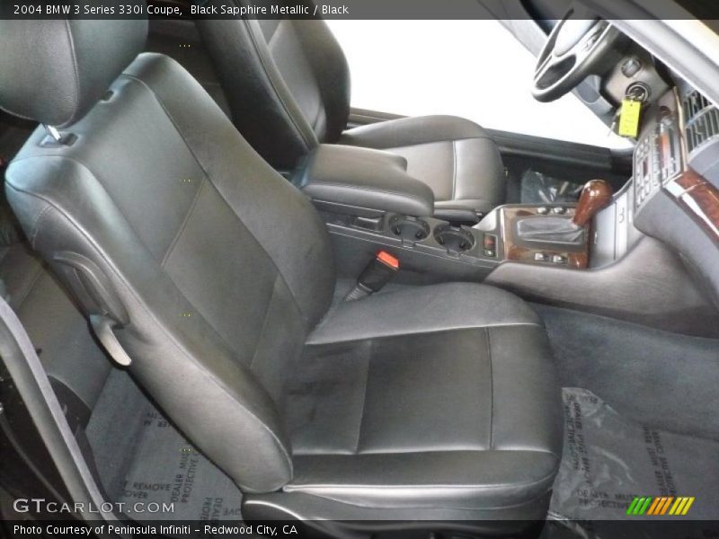 Black Sapphire Metallic / Black 2004 BMW 3 Series 330i Coupe