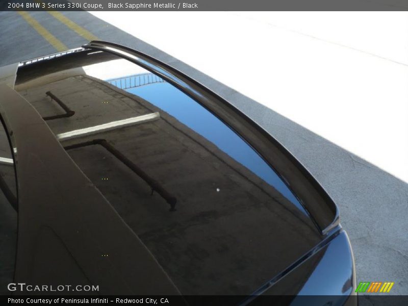 Black Sapphire Metallic / Black 2004 BMW 3 Series 330i Coupe