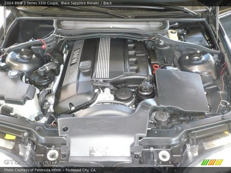 Black Sapphire Metallic / Black 2004 BMW 3 Series 330i Coupe