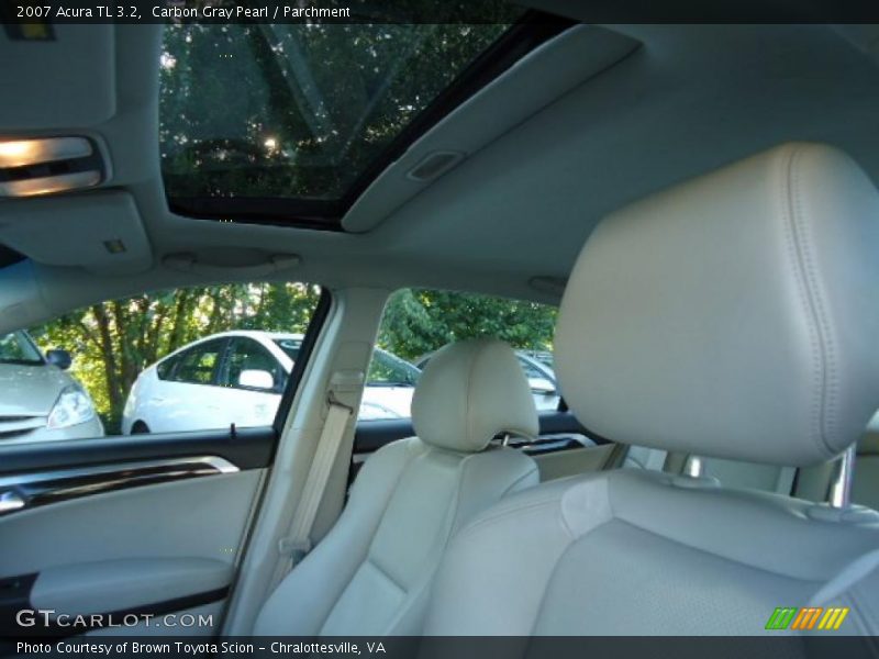 Carbon Gray Pearl / Parchment 2007 Acura TL 3.2