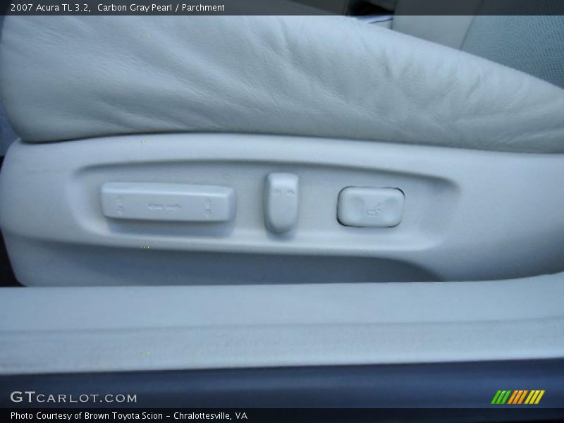 Carbon Gray Pearl / Parchment 2007 Acura TL 3.2