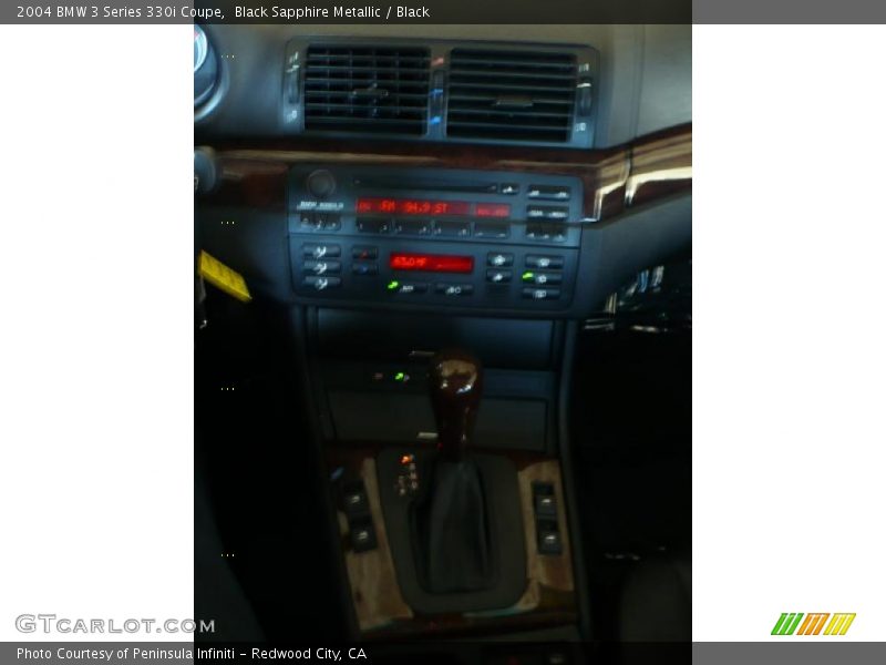 Black Sapphire Metallic / Black 2004 BMW 3 Series 330i Coupe