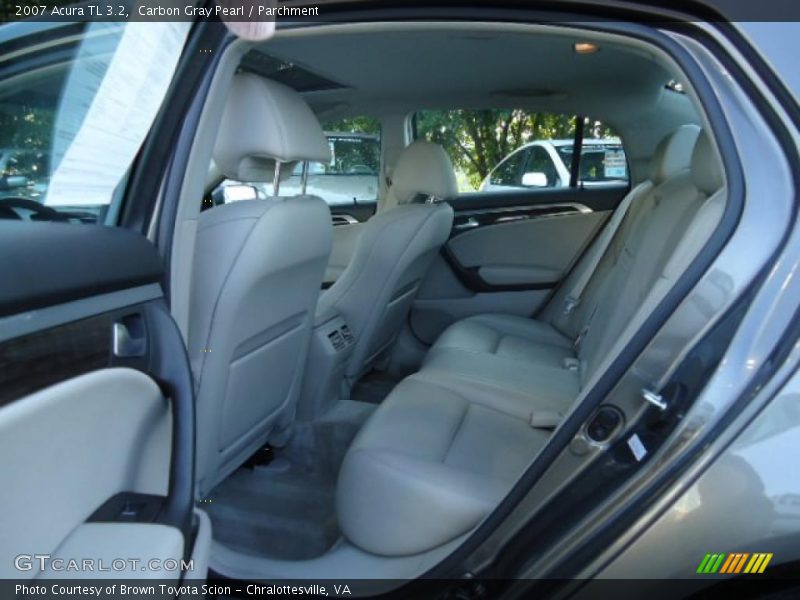 Carbon Gray Pearl / Parchment 2007 Acura TL 3.2