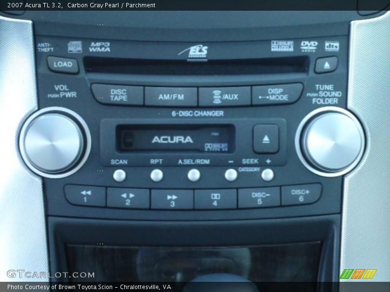 Carbon Gray Pearl / Parchment 2007 Acura TL 3.2