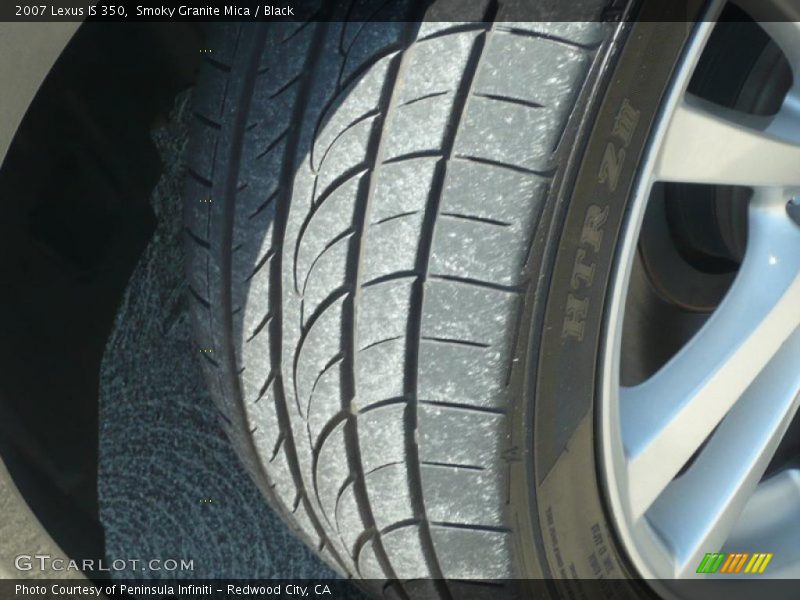 Smoky Granite Mica / Black 2007 Lexus IS 350