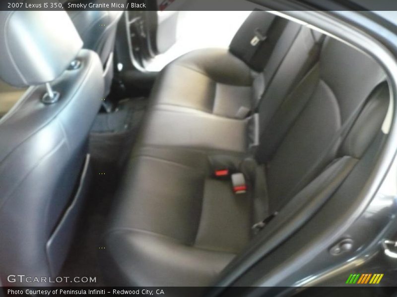 Smoky Granite Mica / Black 2007 Lexus IS 350