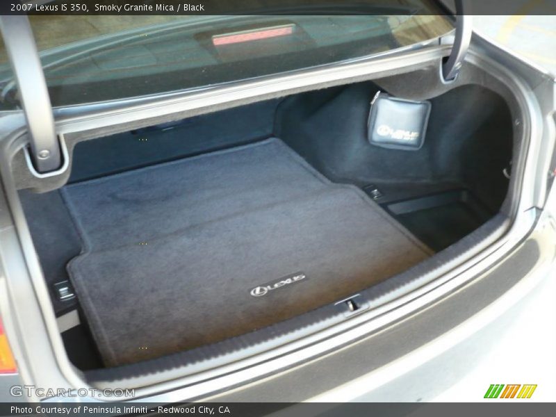 Smoky Granite Mica / Black 2007 Lexus IS 350
