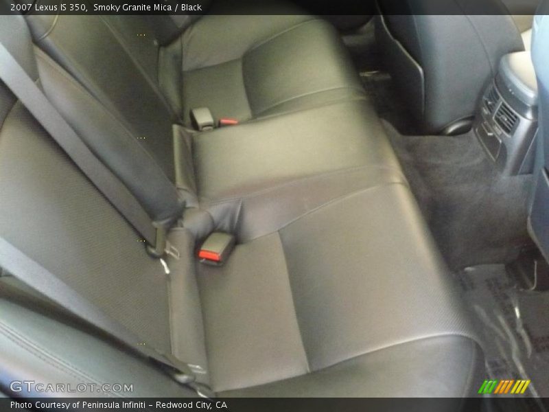 Smoky Granite Mica / Black 2007 Lexus IS 350