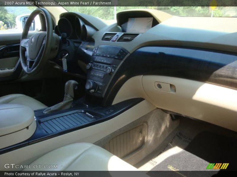 Aspen White Pearl / Parchment 2007 Acura MDX Technology