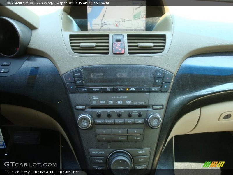 Aspen White Pearl / Parchment 2007 Acura MDX Technology