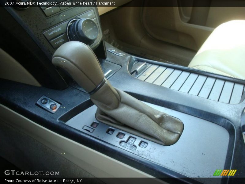 Aspen White Pearl / Parchment 2007 Acura MDX Technology