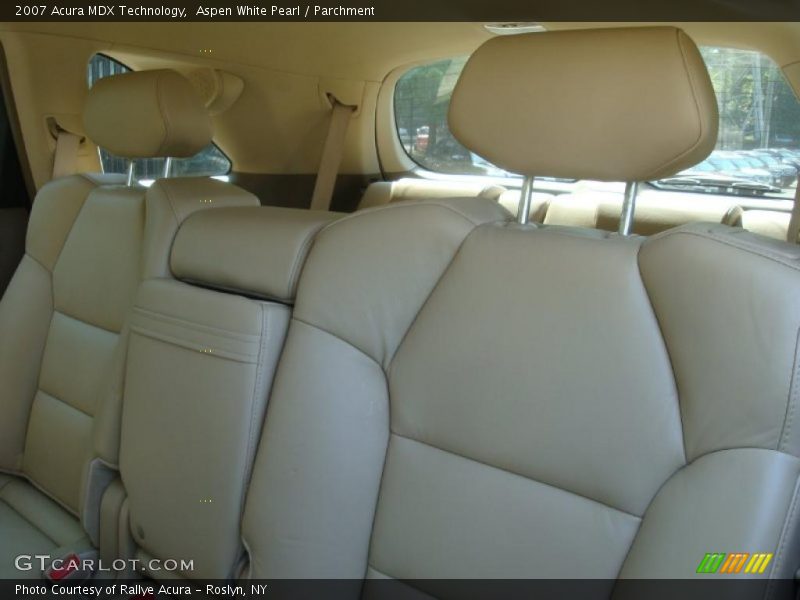 Aspen White Pearl / Parchment 2007 Acura MDX Technology