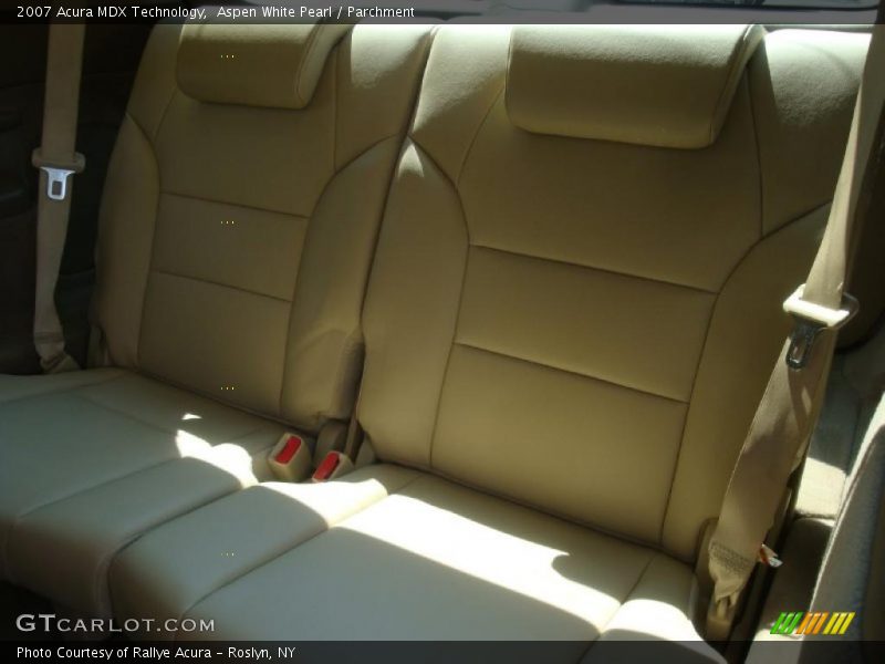 Aspen White Pearl / Parchment 2007 Acura MDX Technology
