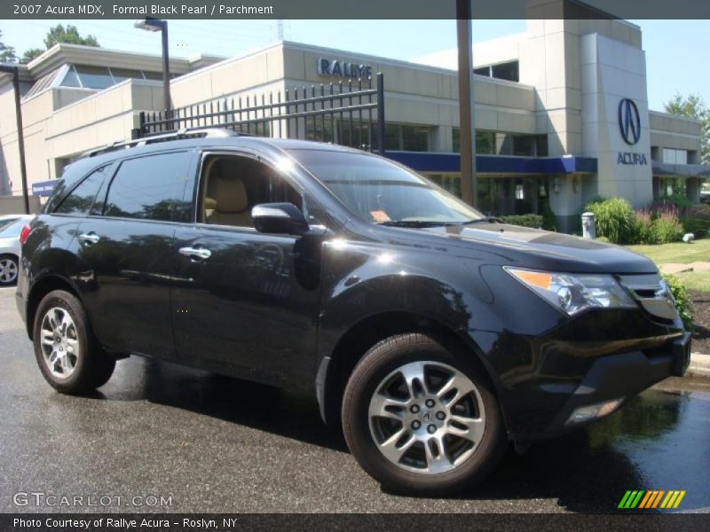 Formal Black Pearl / Parchment 2007 Acura MDX