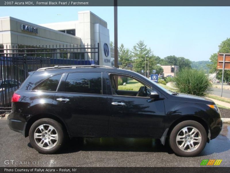 Formal Black Pearl / Parchment 2007 Acura MDX