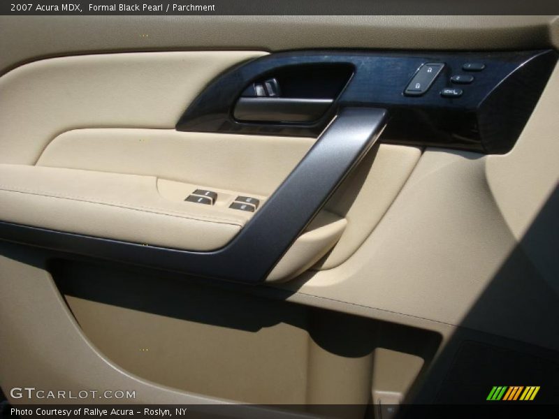 Formal Black Pearl / Parchment 2007 Acura MDX