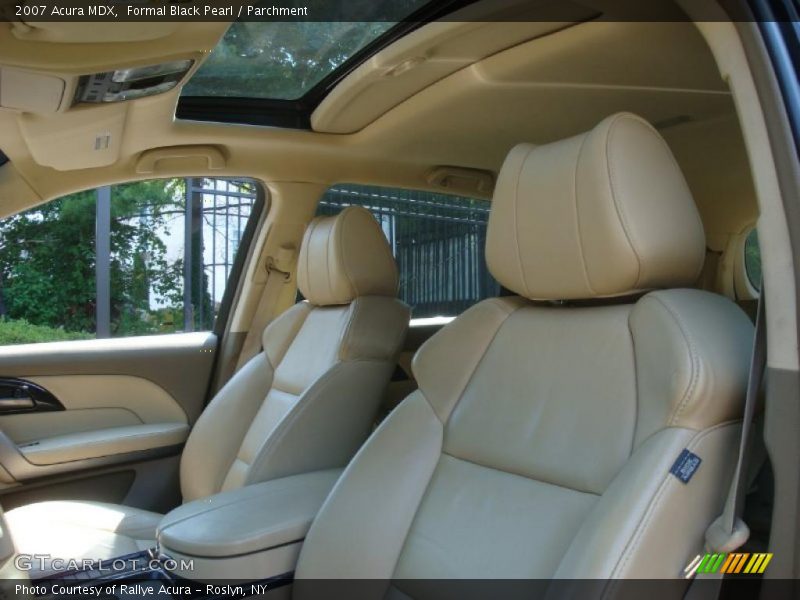 Formal Black Pearl / Parchment 2007 Acura MDX