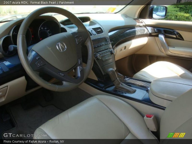 Formal Black Pearl / Parchment 2007 Acura MDX