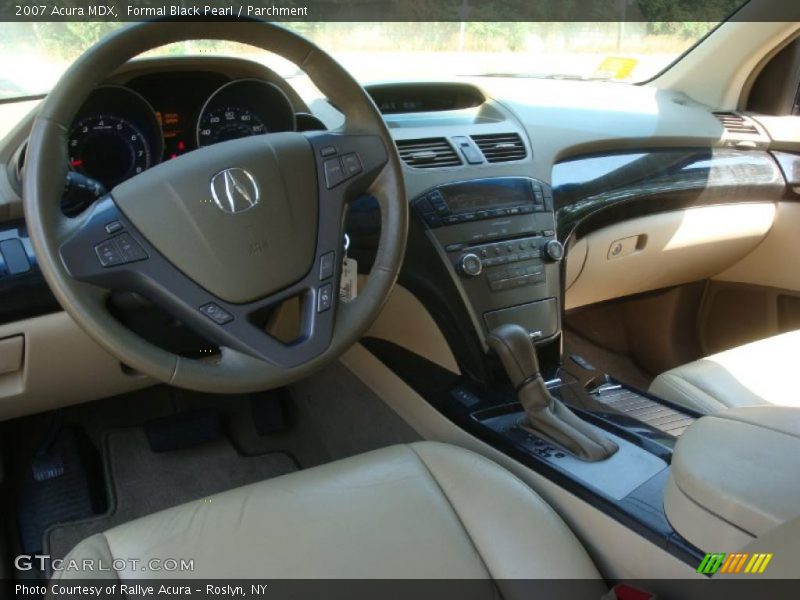 Formal Black Pearl / Parchment 2007 Acura MDX