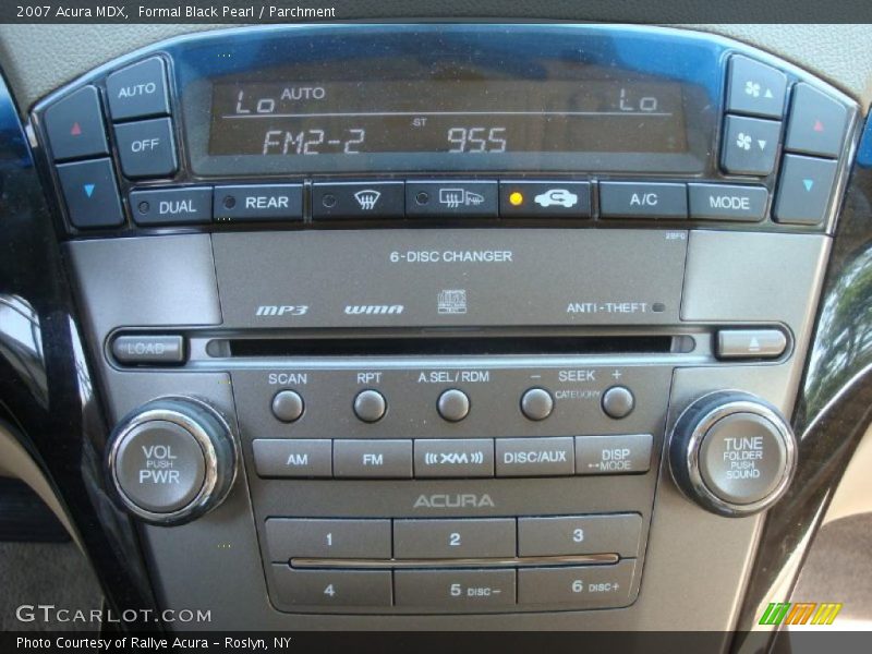 Formal Black Pearl / Parchment 2007 Acura MDX