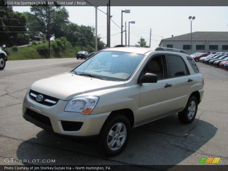 Gold Leaf / Beige 2010 Kia Sportage LX V6 4x4