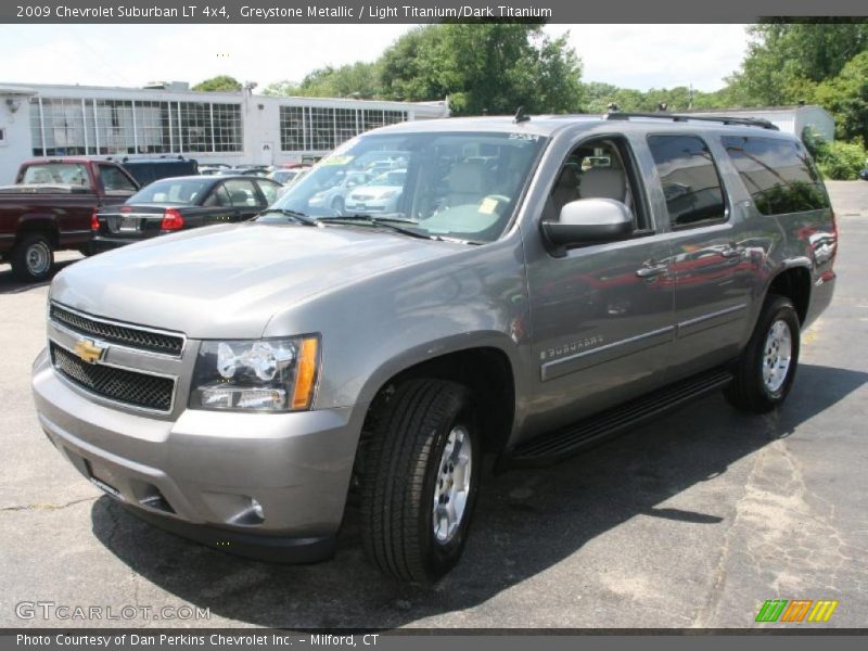 Greystone Metallic / Light Titanium/Dark Titanium 2009 Chevrolet Suburban LT 4x4