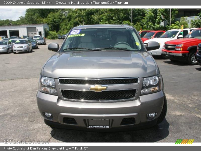 Greystone Metallic / Light Titanium/Dark Titanium 2009 Chevrolet Suburban LT 4x4
