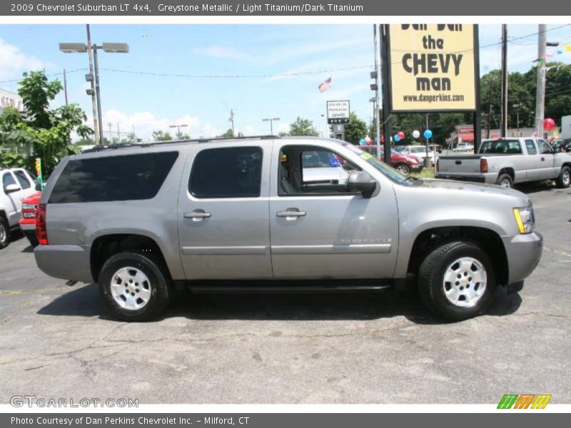Greystone Metallic / Light Titanium/Dark Titanium 2009 Chevrolet Suburban LT 4x4