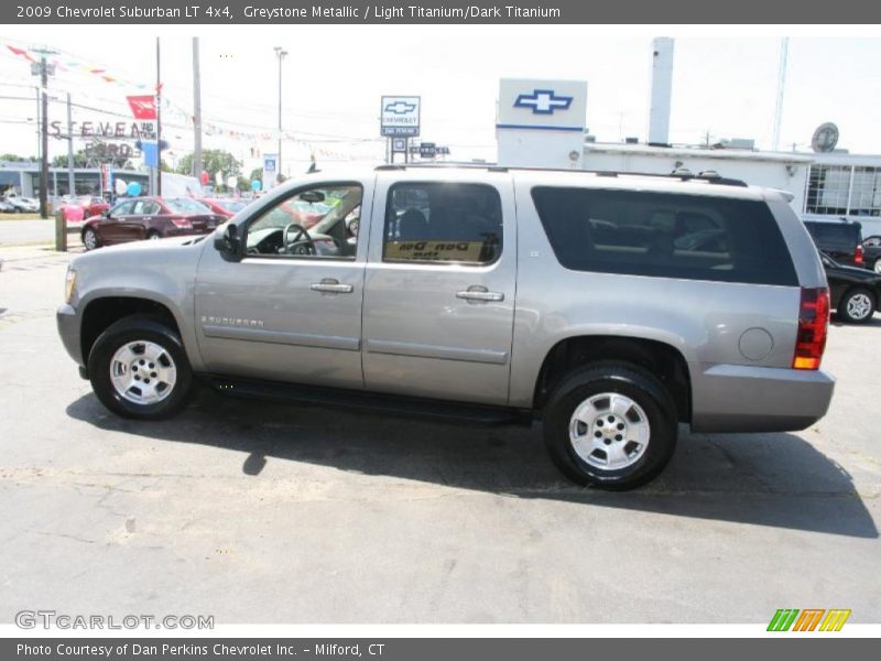 Greystone Metallic / Light Titanium/Dark Titanium 2009 Chevrolet Suburban LT 4x4