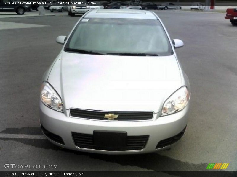 Silver Ice Metallic / Gray 2009 Chevrolet Impala LTZ
