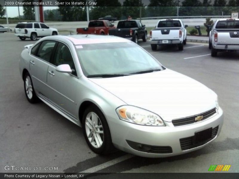 Silver Ice Metallic / Gray 2009 Chevrolet Impala LTZ