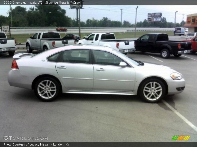Silver Ice Metallic / Gray 2009 Chevrolet Impala LTZ