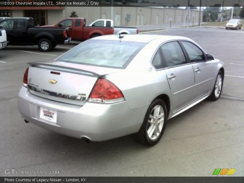 Silver Ice Metallic / Gray 2009 Chevrolet Impala LTZ