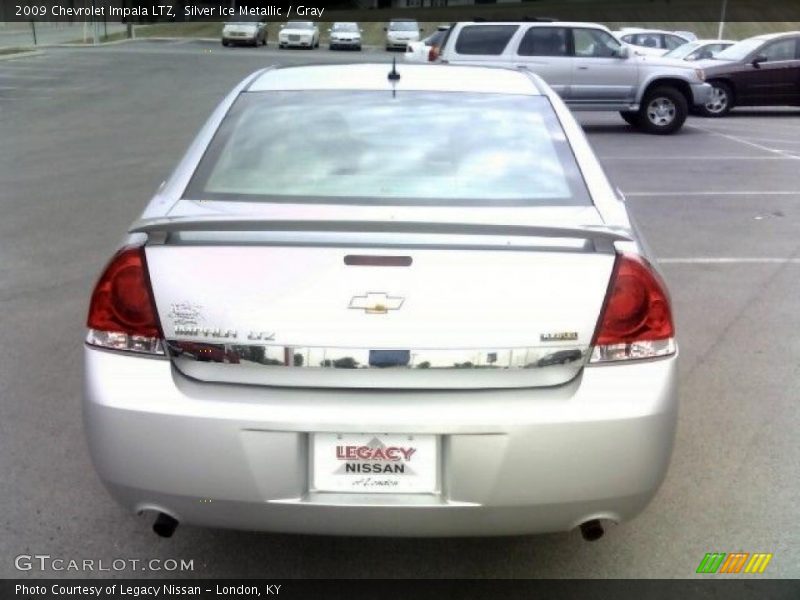 Silver Ice Metallic / Gray 2009 Chevrolet Impala LTZ