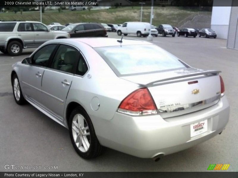 Silver Ice Metallic / Gray 2009 Chevrolet Impala LTZ
