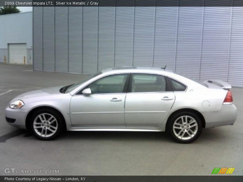 Silver Ice Metallic / Gray 2009 Chevrolet Impala LTZ