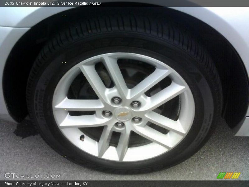 Silver Ice Metallic / Gray 2009 Chevrolet Impala LTZ