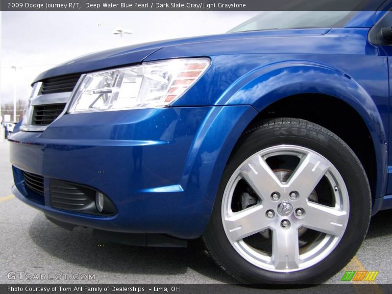 Deep Water Blue Pearl / Dark Slate Gray/Light Graystone 2009 Dodge Journey R/T