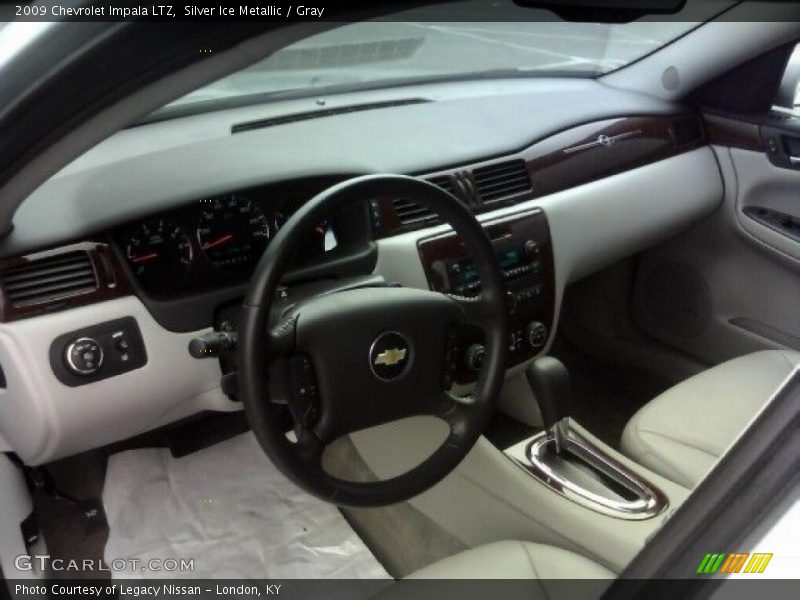 Silver Ice Metallic / Gray 2009 Chevrolet Impala LTZ